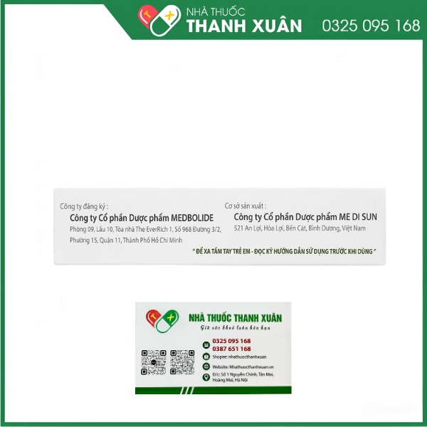 Egudin 5 điều trị triệu chứng tiểu không tự chủ
